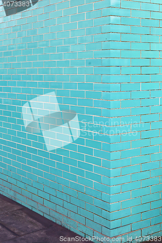 Image of Turquoise Wall