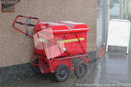 Image of Postman Cart