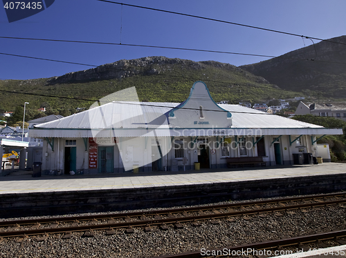 Image of St James train station in Cape Town, South Africa