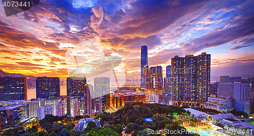 Image of Hong Kong skyline