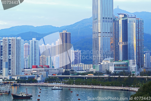 Image of skylines of urban area at daytime