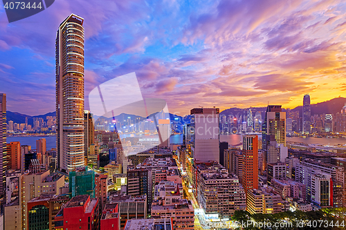 Image of Hong Kong skyline