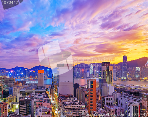 Image of Hong Kong skyline