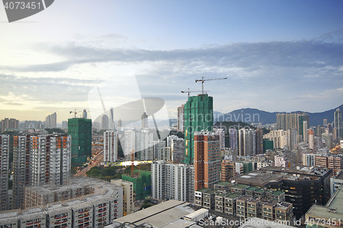 Image of downtown city night 