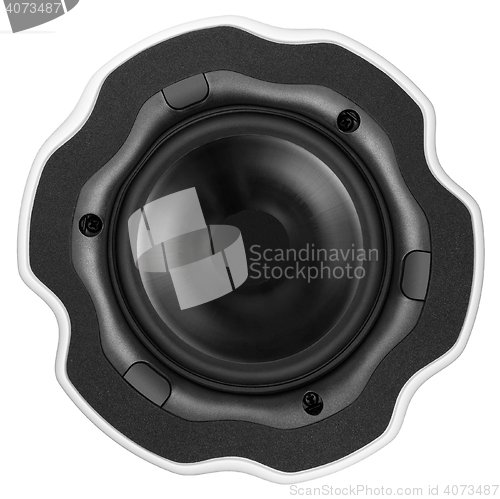 Image of Speaker isolated on white