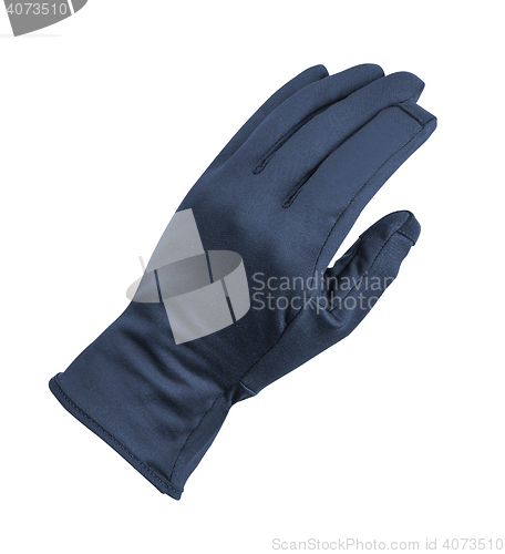 Image of glove on white background