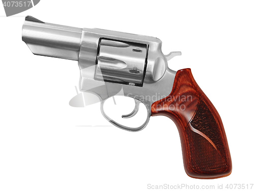 Image of pistol isolated