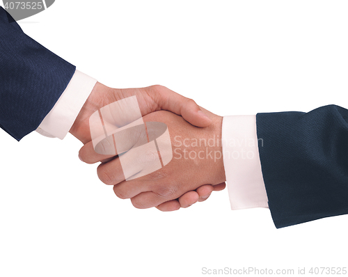 Image of Handshake - Hand holding 