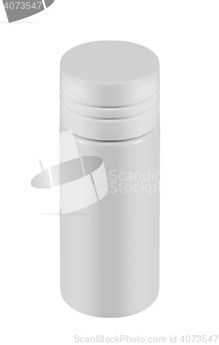 Image of White container of spray bottle