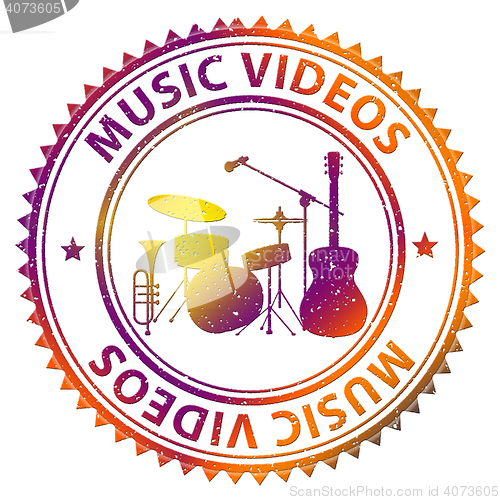 Image of Music Videos Means Audio Visual And Melody