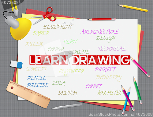 Image of Learn Drawing Means Studying Tutoring And Schooling