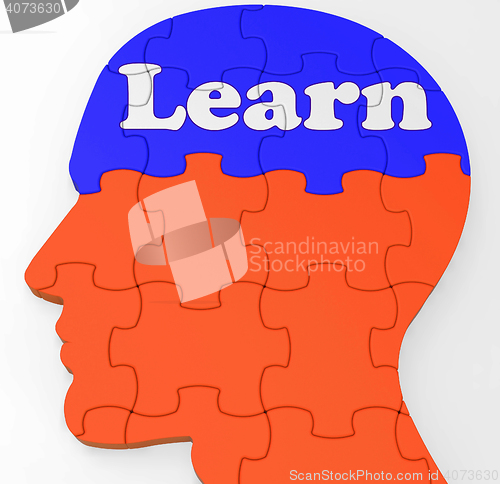 Image of Learn Head Means Education Learning And Research