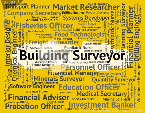 Image of Building Surveyor Shows Jobs Hire And Hiring