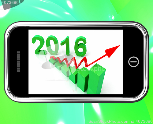Image of 2016 Statistics On Smartphone Showing Expected Growth