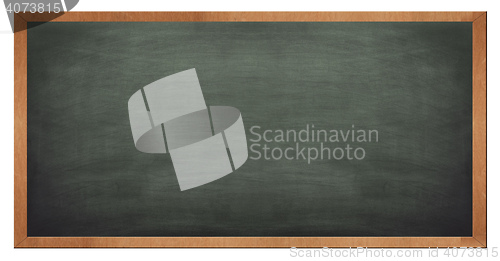 Image of Blank old blackboard