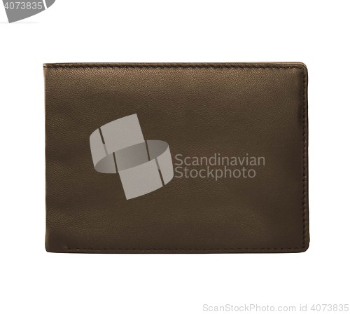 Image of Wallet on white background