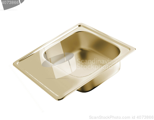 Image of metal sink