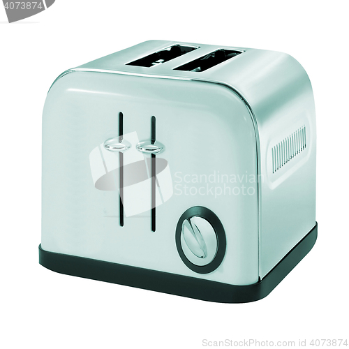 Image of Common chrome toaster