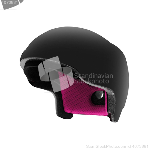 Image of Close-up Of Bicycle Helmet Isolated