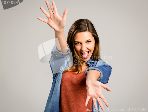 Image of Happy woman
