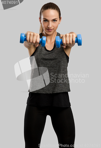 Image of Beautiful fitness woman