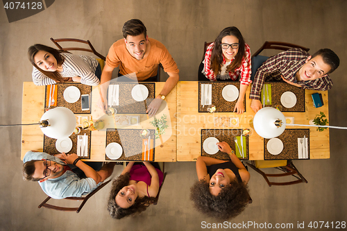 Image of Friends having a toast