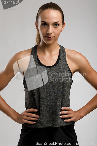 Image of Beautiful healthy fitness woman