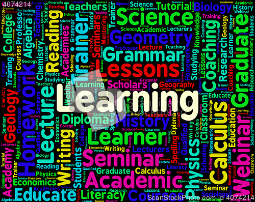 Image of Learning Word Represents Training Develop And Study