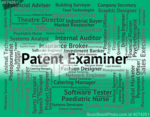 Image of Patent Examiner Means Performing Right And Analyst