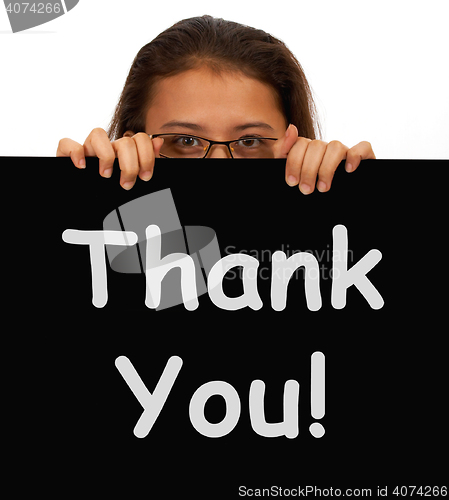 Image of Thank You Message To Show Gratitude