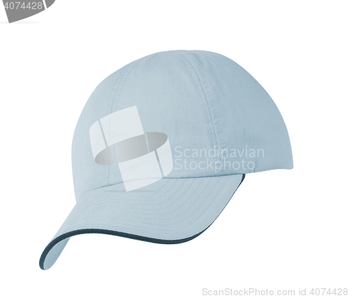 Image of Blue Baseball Hat Isolated