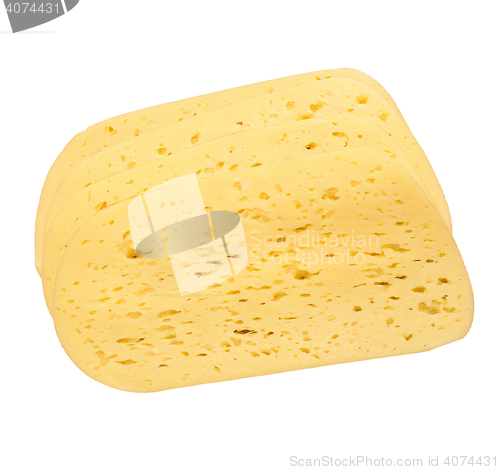 Image of Thin slices of Swiss cheese