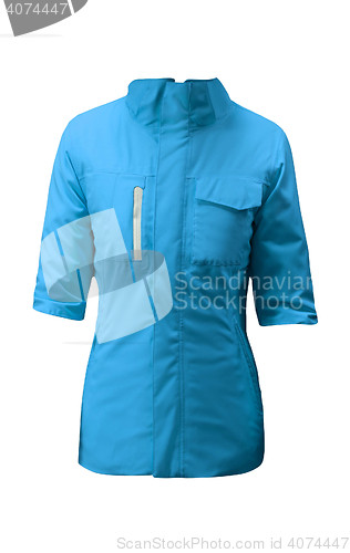 Image of blue winter jacket