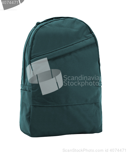 Image of backpack isolated 