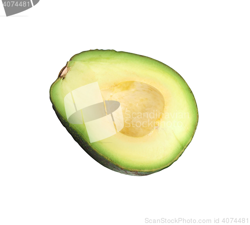 Image of Avocado isolated on white