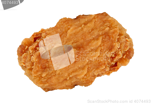 Image of Fried chicken nuggets isolated