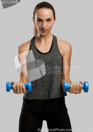 Image of Beautiful fitness woman