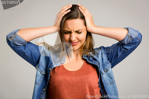 Image of Worried woman