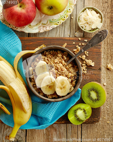 Image of bowl of muesli 