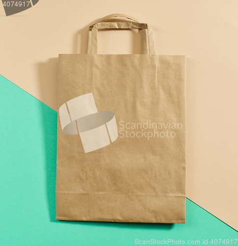 Image of brown paper shopping bag