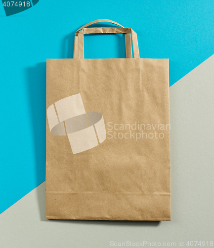 Image of brown paper shopping bag