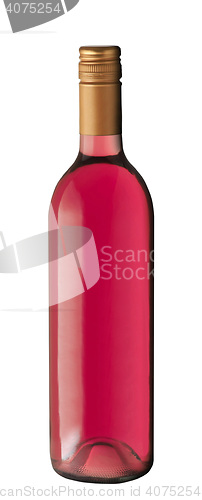 Image of Rose wine bottle