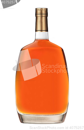 Image of Full whiskey bottle