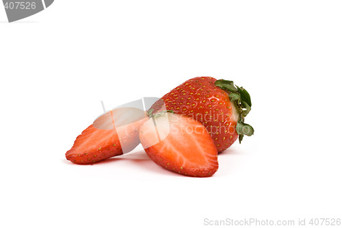 Image of two strawberries