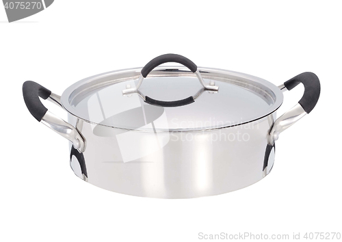 Image of stainless pan