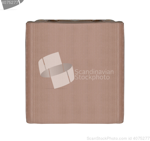 Image of Cardboard box isolated