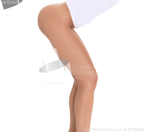 Image of Perfect smooth and waxed woman legs