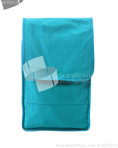 Image of blue pocket bag