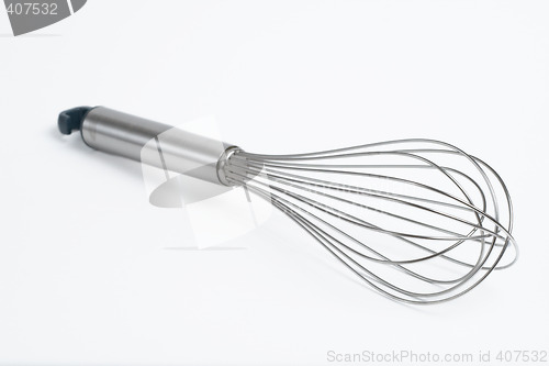 Image of stainless steel whisk