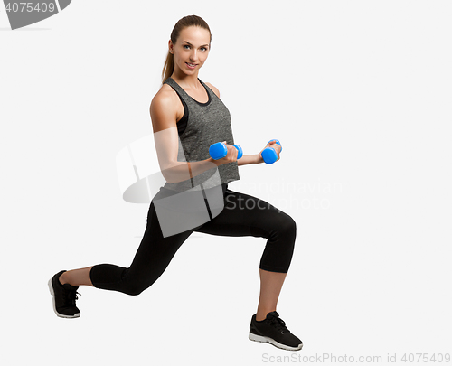 Image of Beautiful fitness woman